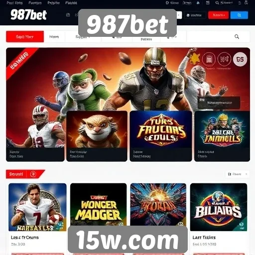 Opções de jogos disponíveis no site 987bet