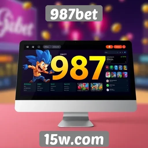 Análise da interface do usuário do site 987bet