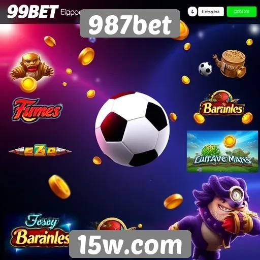 Variedade de jogos disponíveis na plataforma 987bet